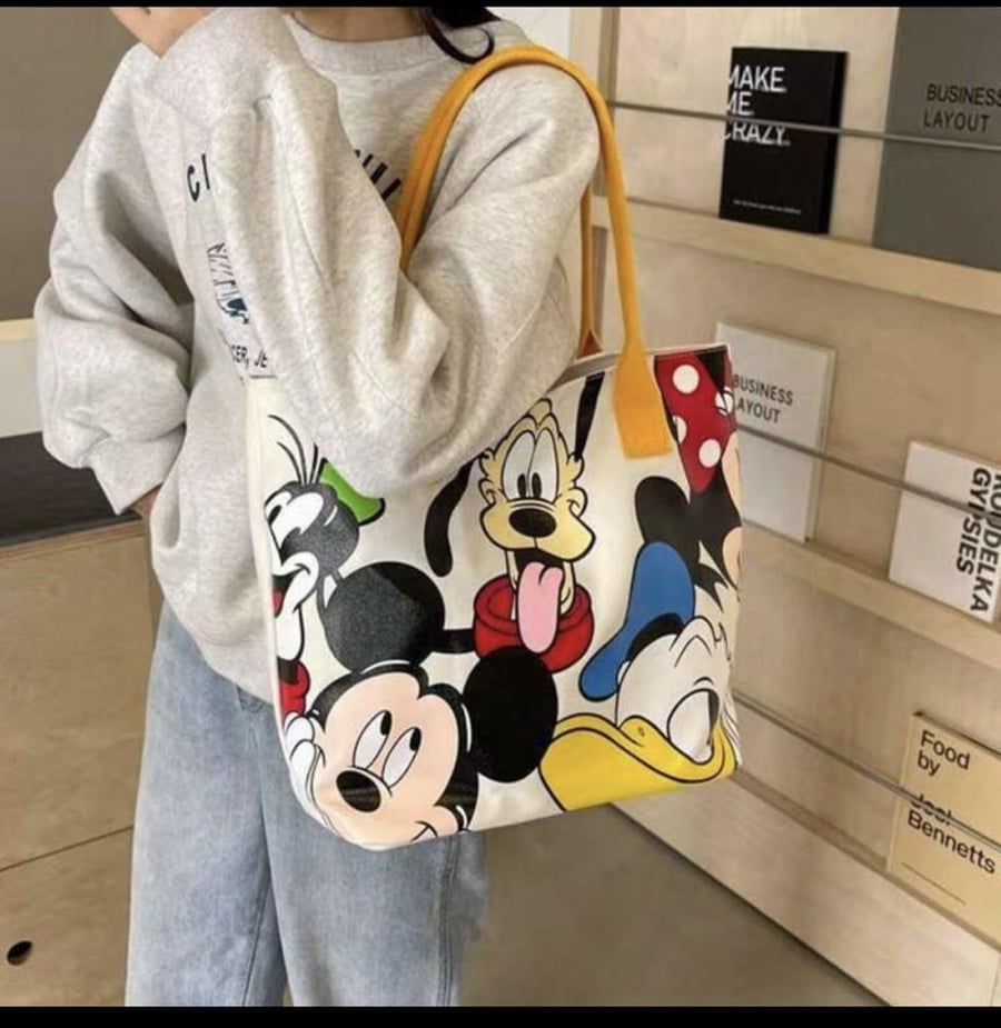 Mickey Mouse Canvas Bag