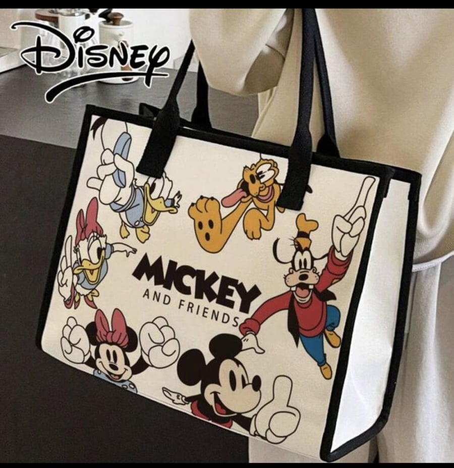 Mickey Mouse Canvas Bag