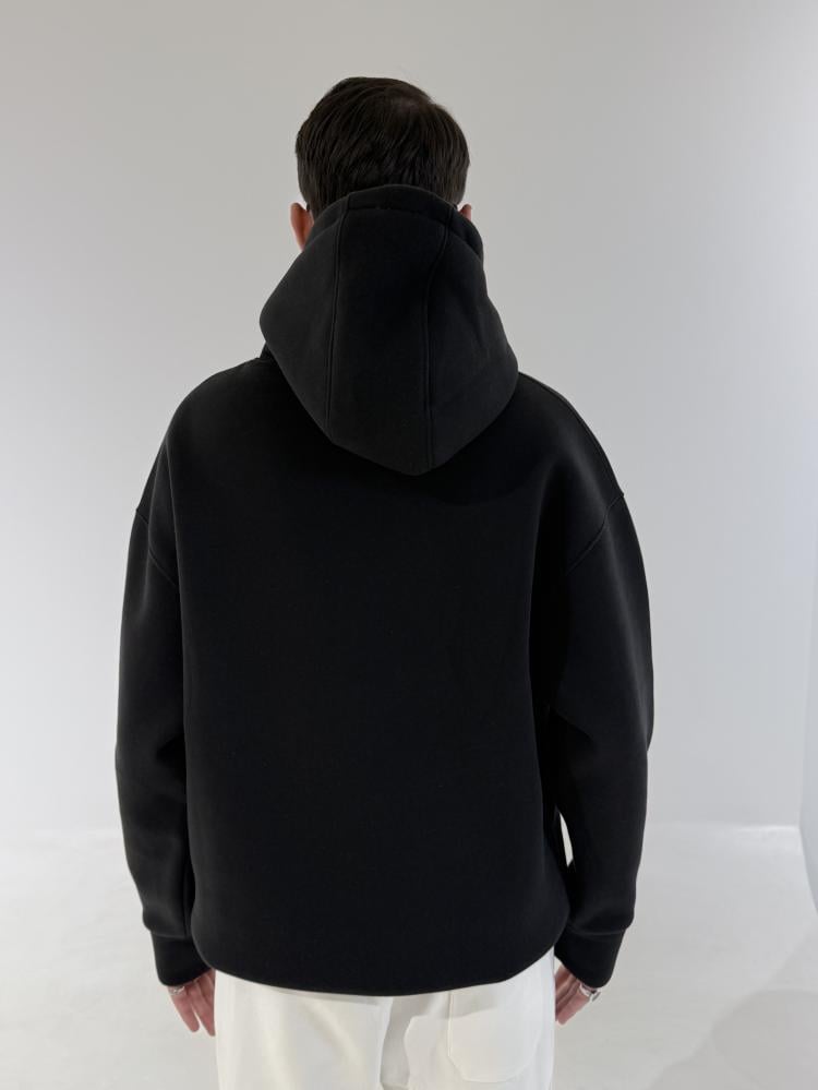 بلوفر أسود - Black Hoodie