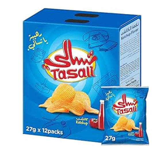 تسالي كاتشب 25 جم - 12 حبة