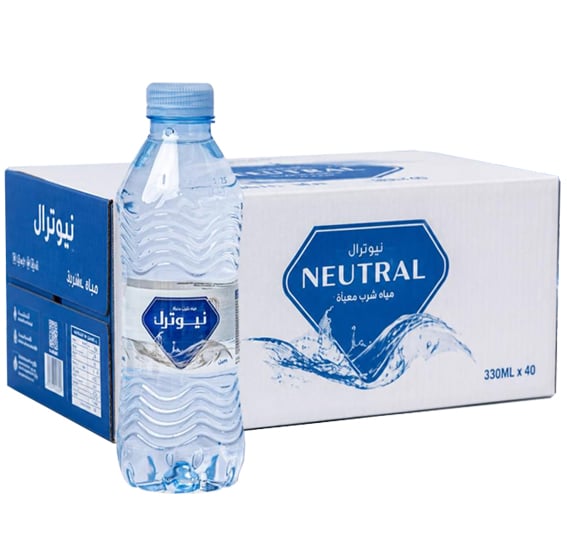 Pure water 330 ml, 40 cartons