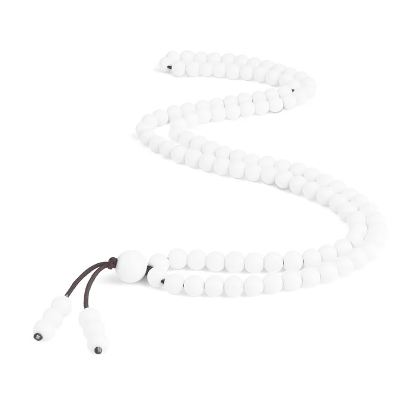 6 مللي متر الأسود الحمم البركانية الطبيعية سوار التأمل الصلاة اليوغا 108 مالا الخرز قلادة للنساء الرجال أساور ساحرة مجوهرات هدية