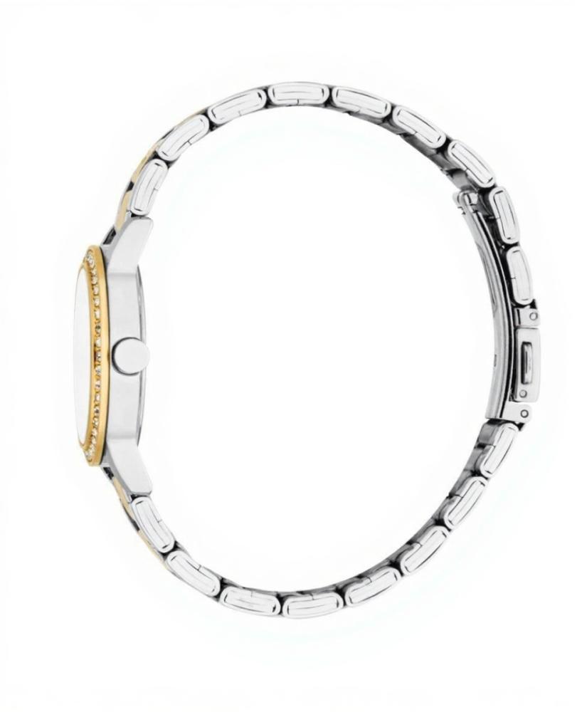 Daisy Spirit watch silver with gold stainless steel white for women
