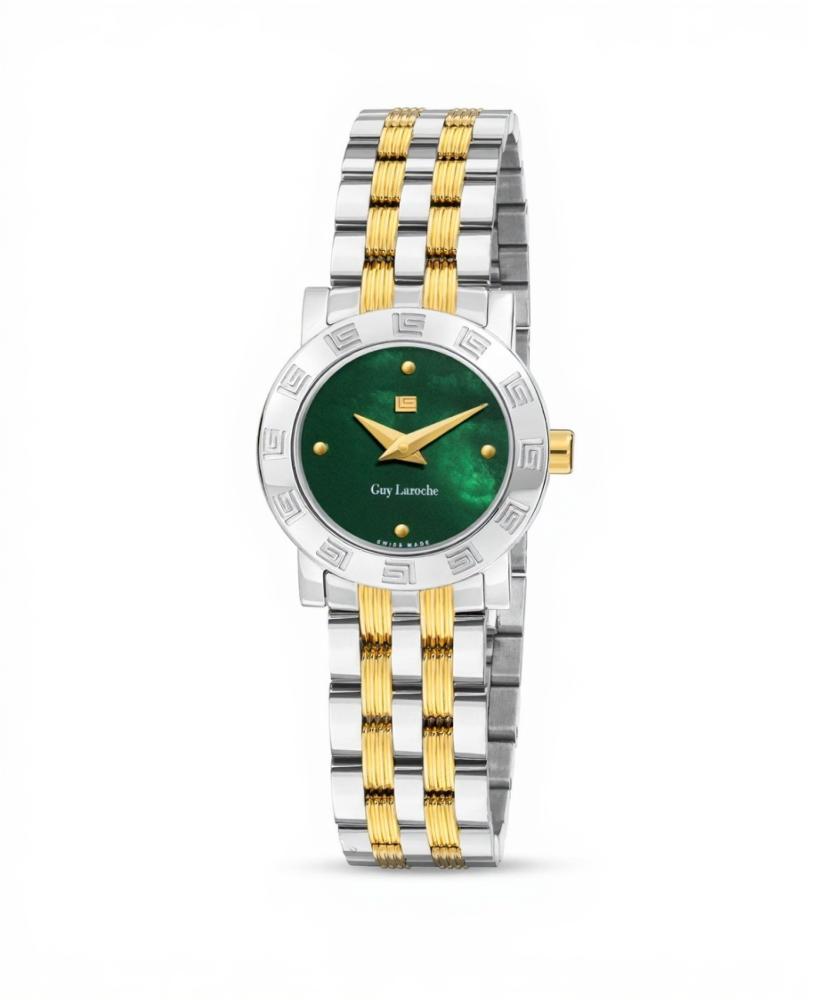 Guy Laroche Alex watch silver with gold stainless steel for women