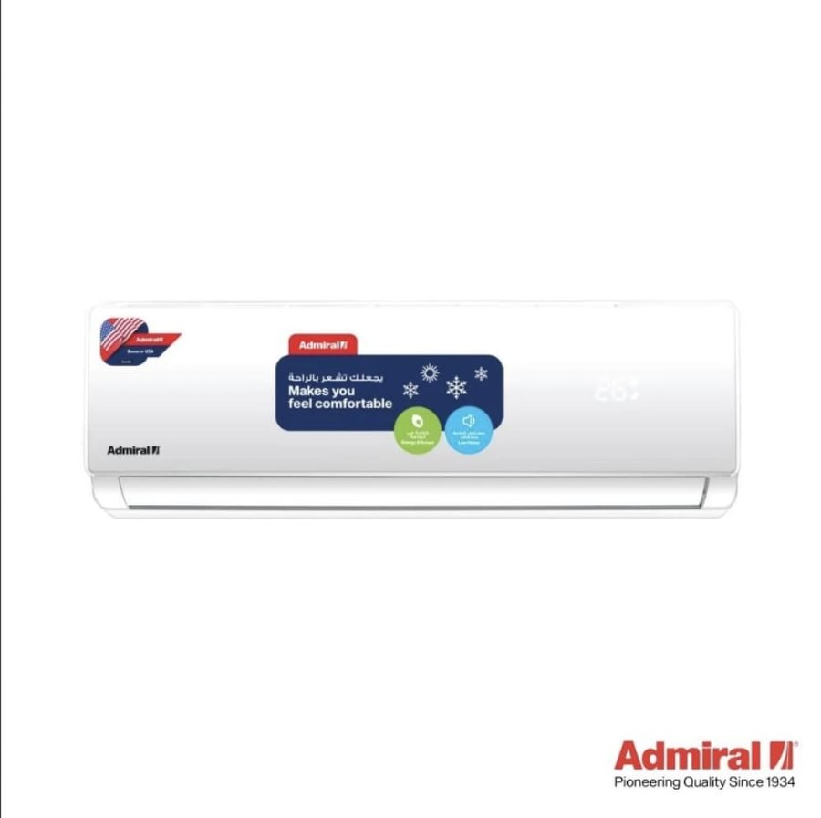 مكيف سبليت ادميرال 2 طن 21200 وحدة واي فاي ADS24KCNP