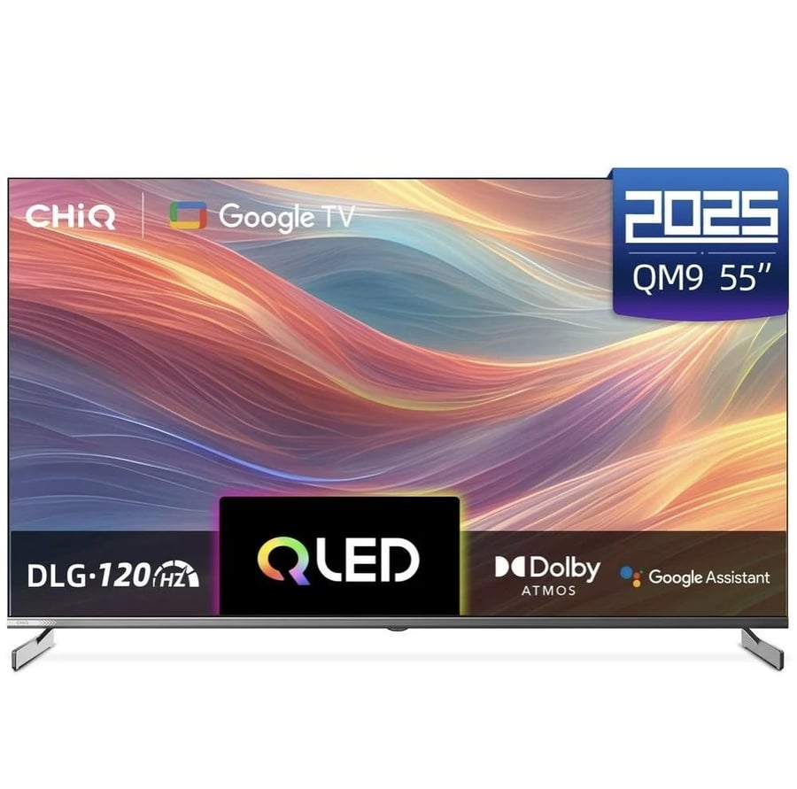 شاشة تشيك 55 بوصه U55QM9S/ GOOGLE TV