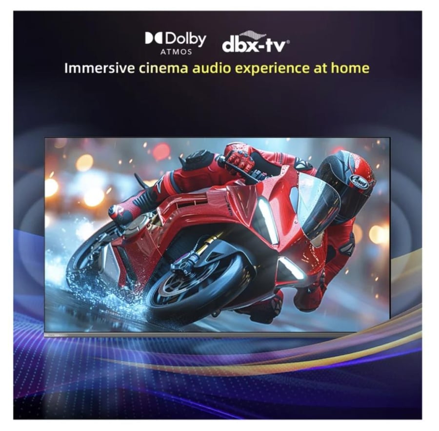 شاشة تشيك 65 بوصه U65QM9S/ GOOGLE TV
