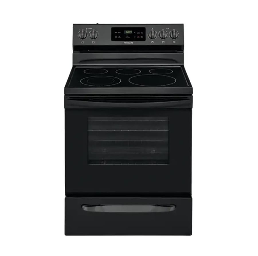 فرن فريجيدير 5 عيون كهرباء سيراميك اسود SCRE3054AB-F