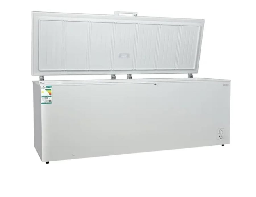 فريزر جنرال سوبريم 24.8 قدم 702 لتر افقي مسطح ابيض GSHF1050HS