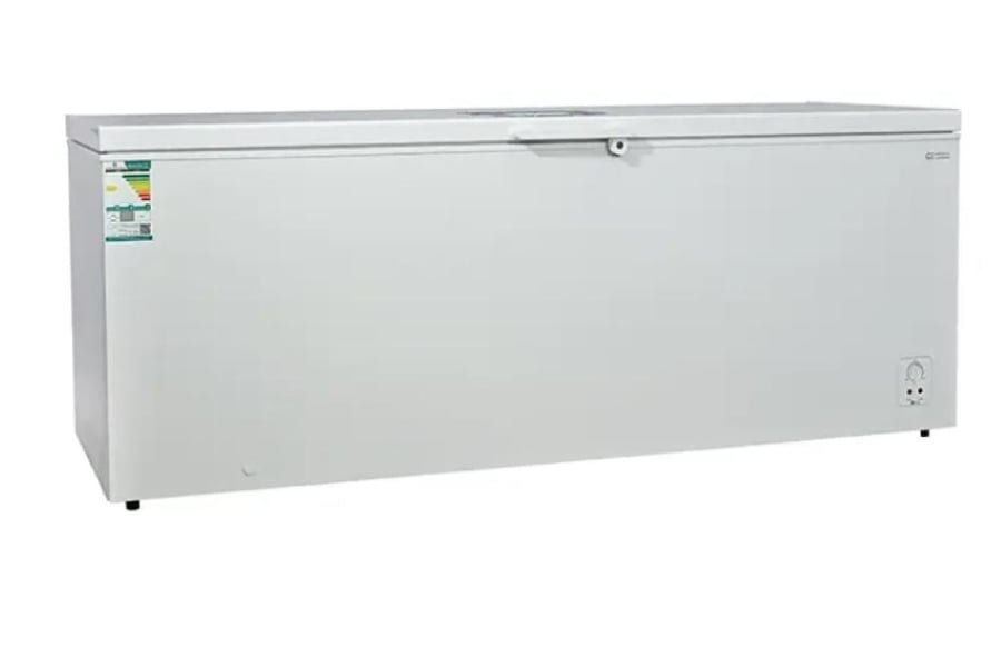 فريزر جنرال سوبريم 24.8 قدم 702 لتر افقي مسطح ابيض GSHF1050HS