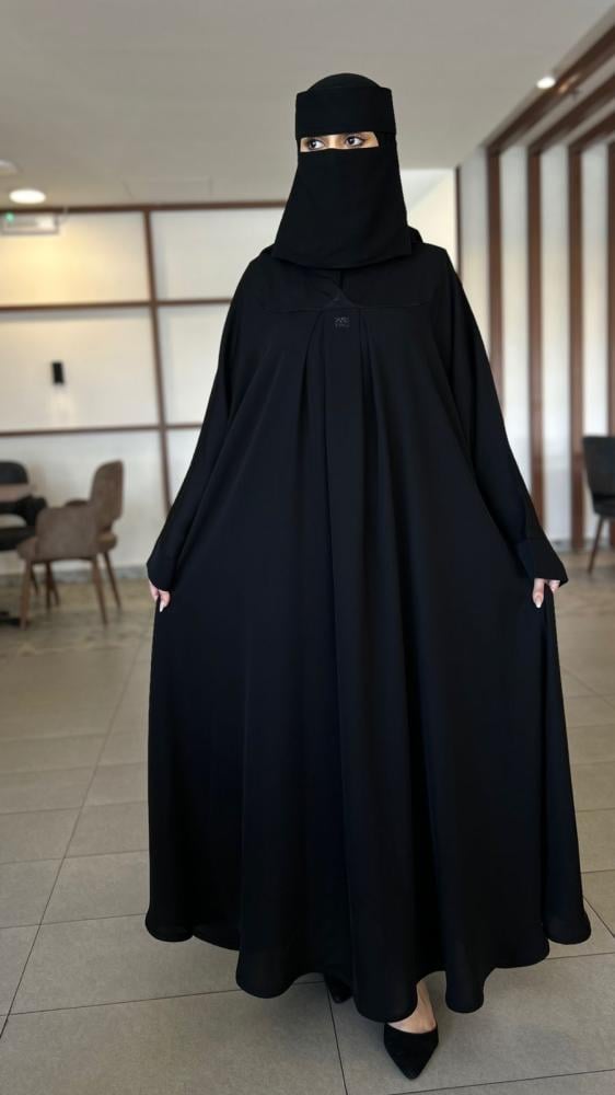 عباية جوهره كلوش كامل+طرحه مجانا