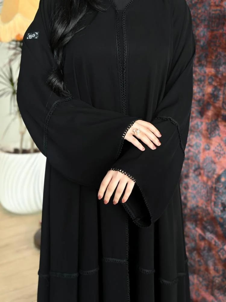 عبايه رهف +طرحه ونقاب مجانا