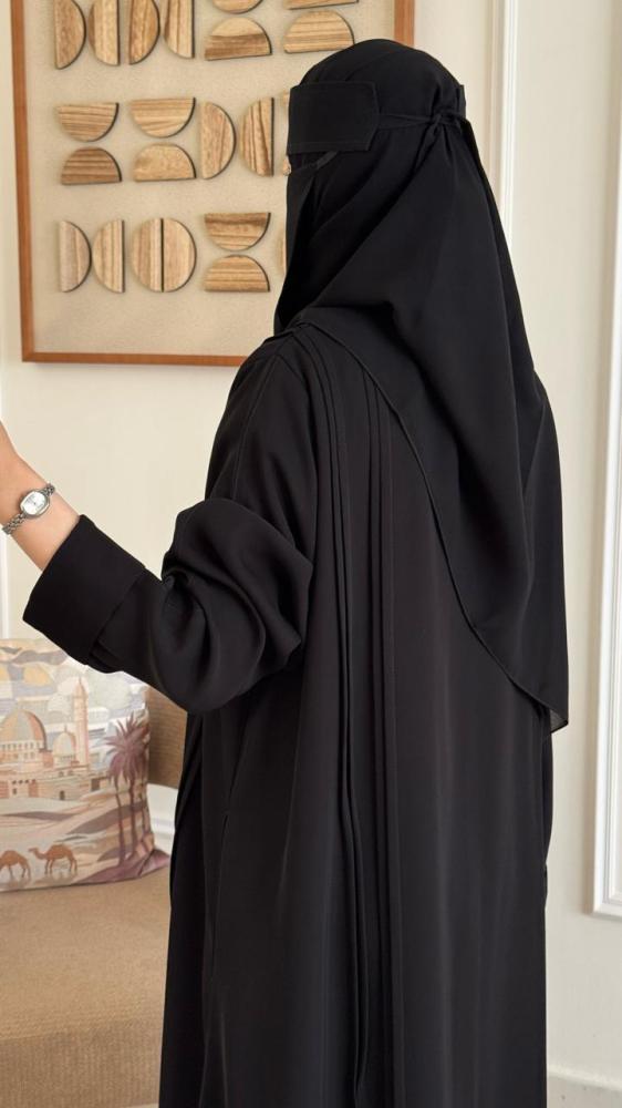 عبايه وسن +طرحه ونقاب مجانا