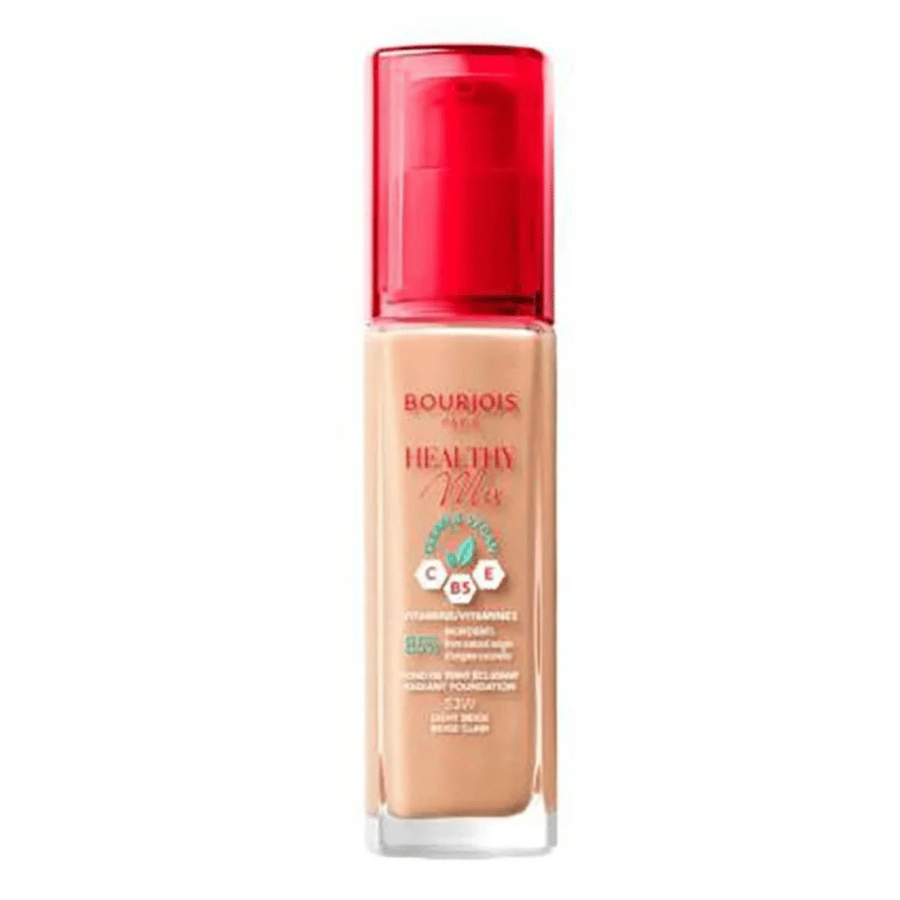 كريم اساس Bourjois Healthy Mix 57N برونزي 30 مل بفيتامينات C وE وB5