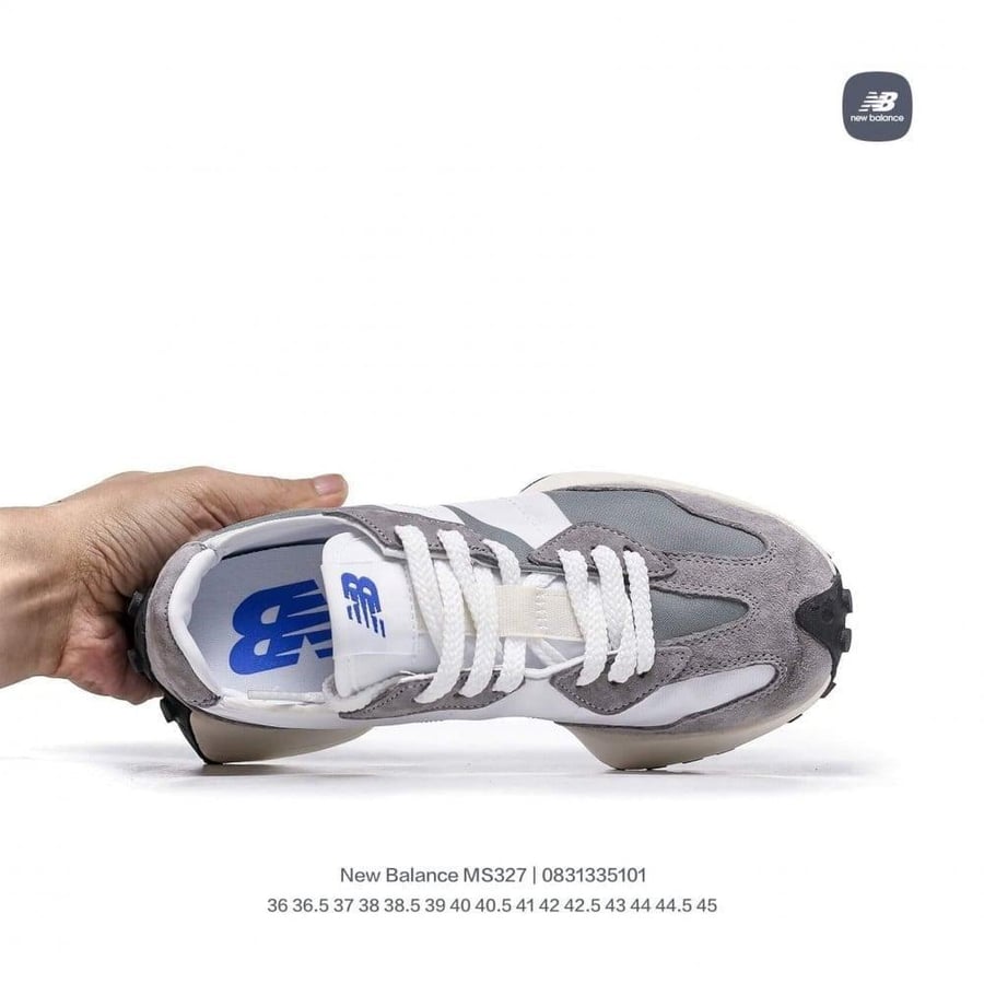 New Balance 327 Team Away Grey with White