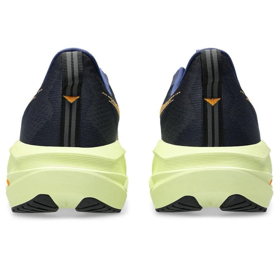 ASICS NOVABLAST- Navy Blue with green and orange
