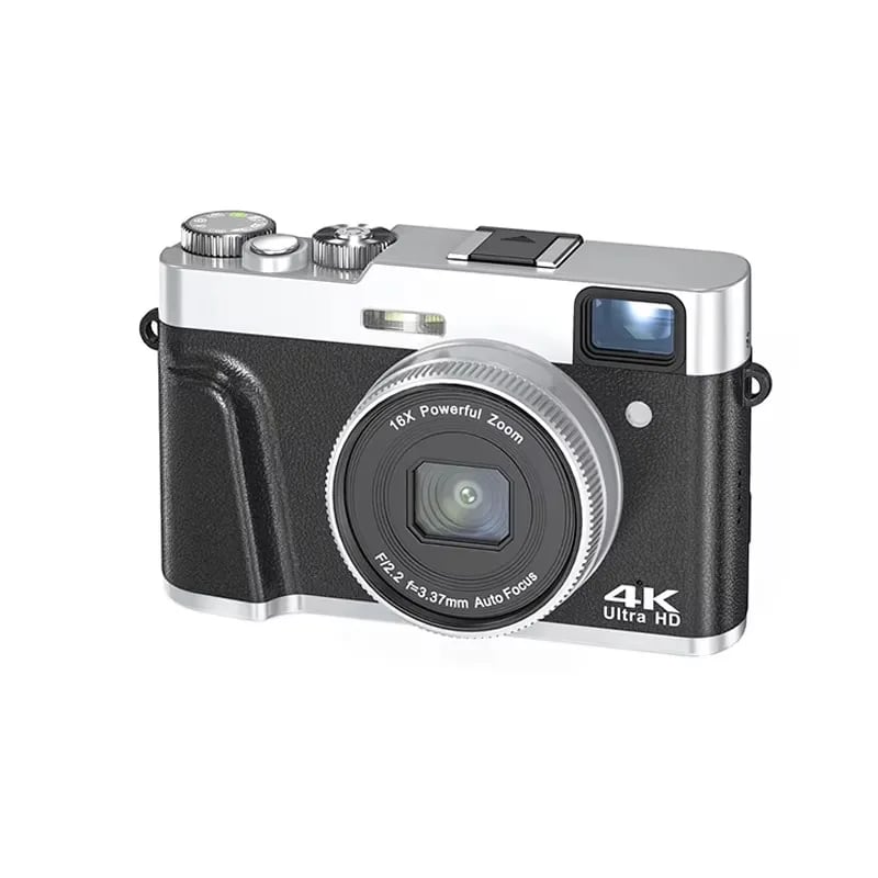 كاميرا رقمية 4K 48MP بشاشة قابلة للطي 16X
