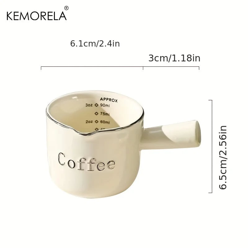 كوب قياس سيراميك KEMORILA 90ML