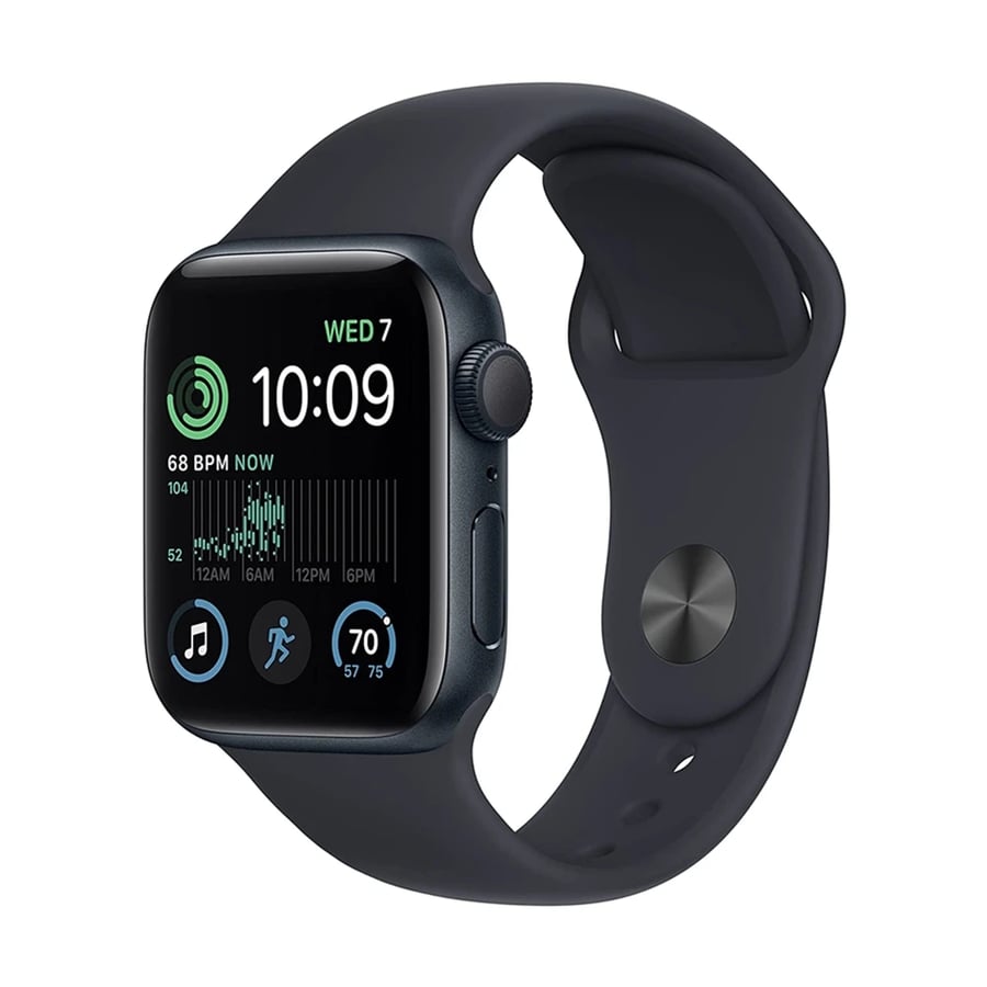 Apple Watch SE الجيل الثاني أصلية – علبة ألمنيوم مع سوار رياضي 40/44مم