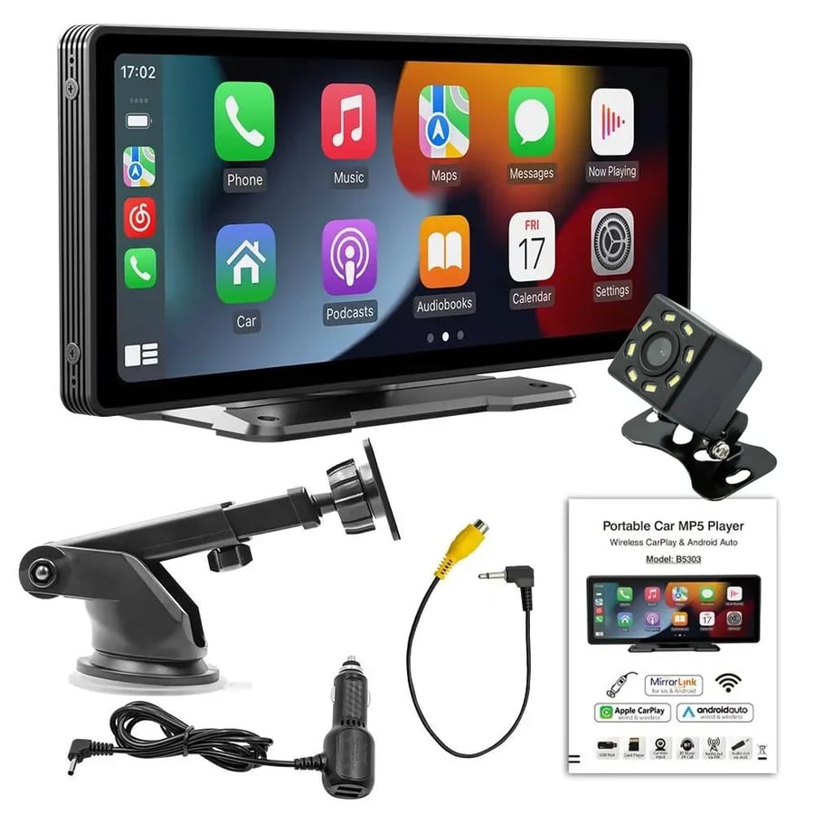 شاشة سيارة عالمية 10.26” مع CarPlay وWiFi