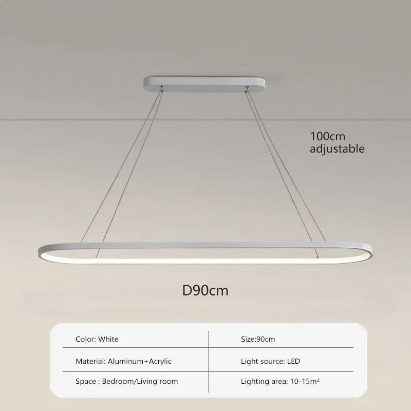 إضاءة قلادة LED حديثة 70/90 سم