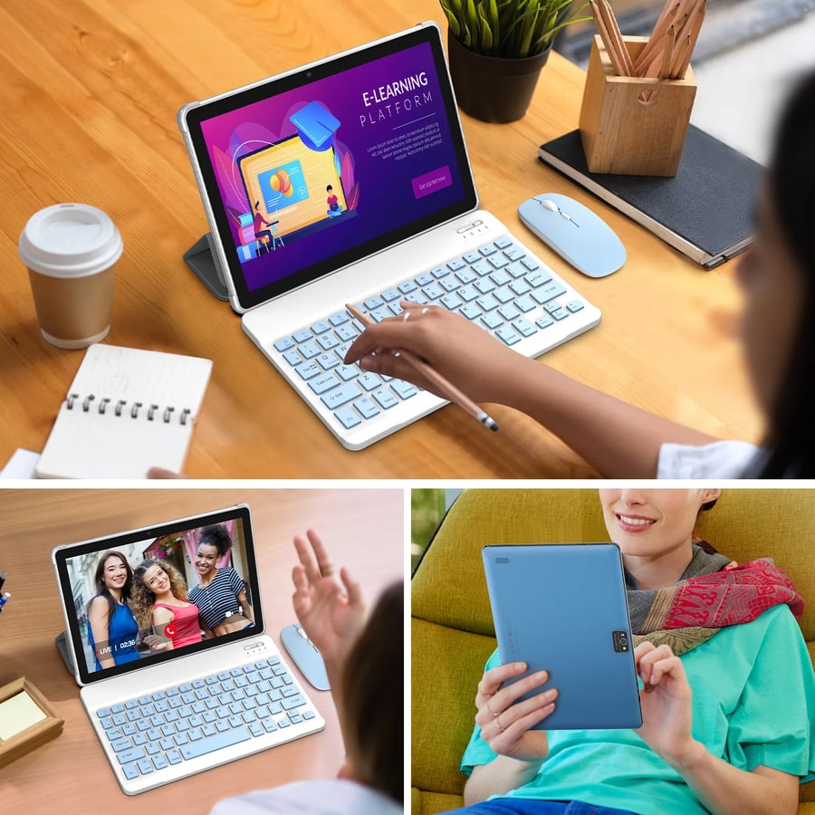 تابلت BAKEN 10” 64GB + كيبورد وماوس