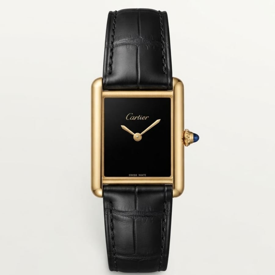ساعة كارتييه تانك (Cartier Tank) الفاخرة