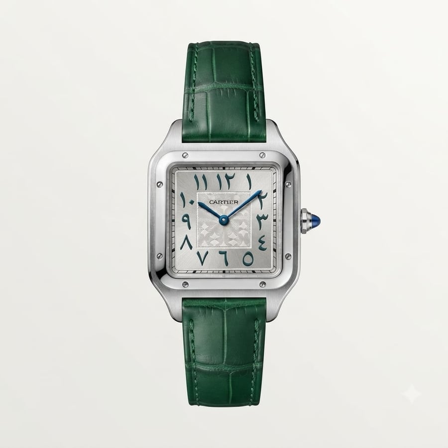 ساعة كارتييه سانتوس دومون الرجالية (Cartier Santos-Dumont)