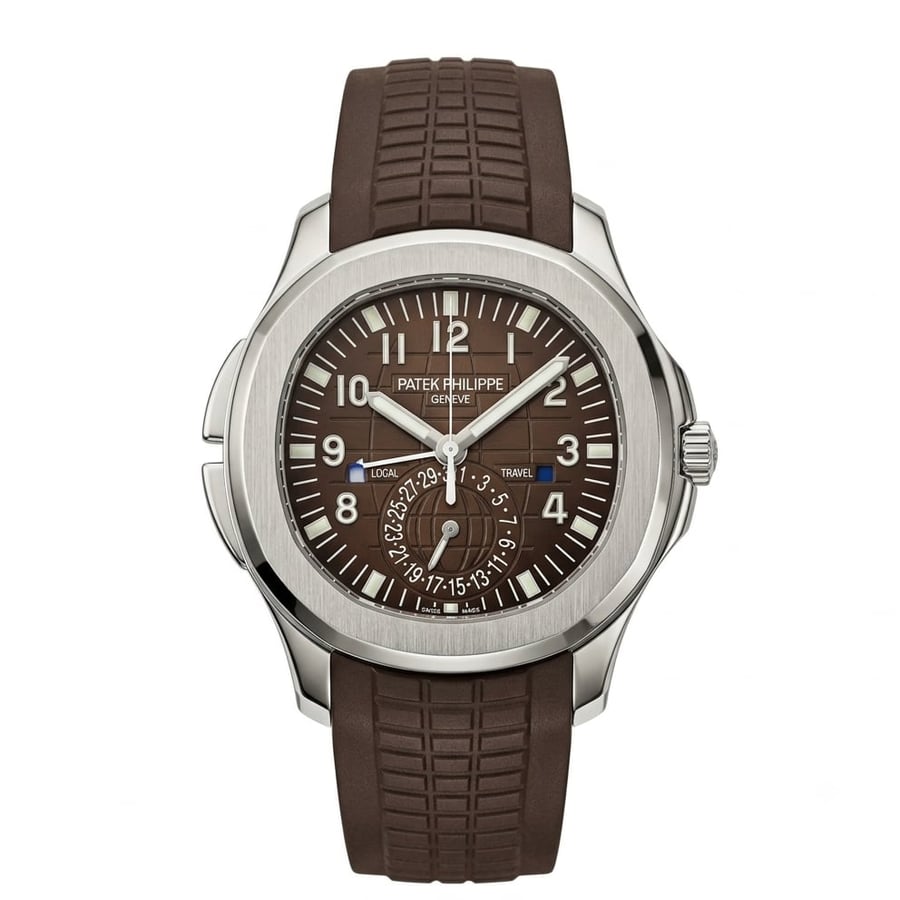 ساعة باتك فيليب أكوانوت ترافل تايم (Patek Philippe Aquanaut Travel Time)