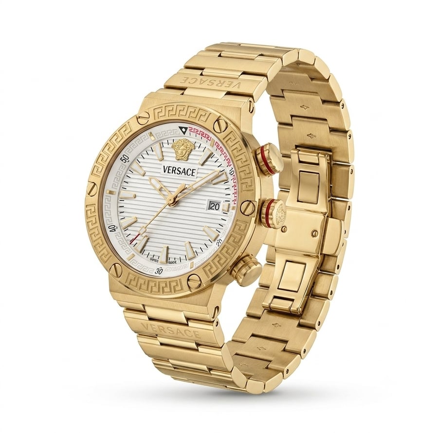 (ساعة فرزاتشي كرونوغراف (Versace Chronograph)