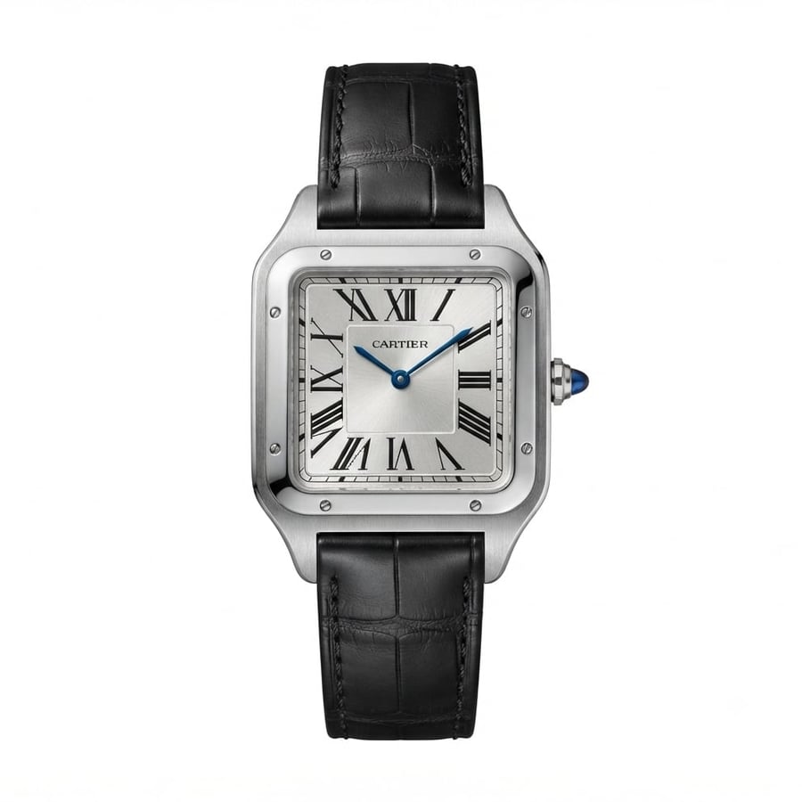 ساعة كارتييه سانتوس دومون الرجالية (Cartier Santos-Dumont)