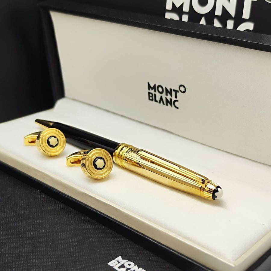(قلم و كبك مونت بلانك فاخر ((Mont Blanc)))