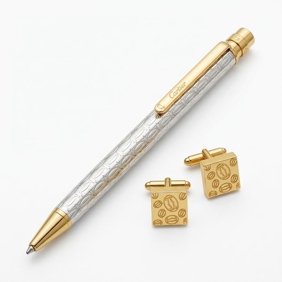 Coubek Cartier Santos thin pen