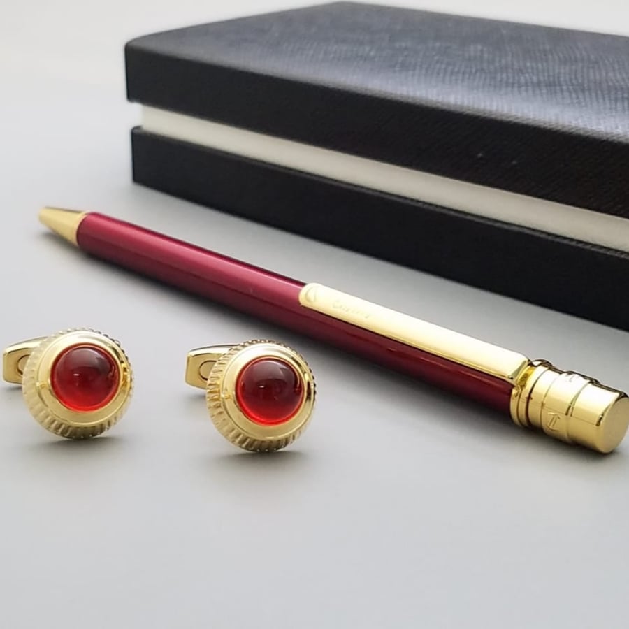 قلم كارتييه سانتوس ديلو (Cartier Santos de Cartier) معا كبك