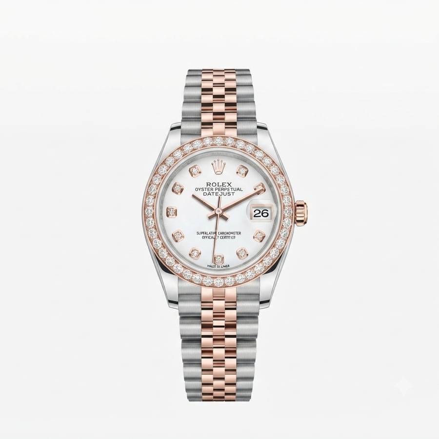 ساعة رولكس ديت جاست (Rolex Datejust) -نسائية