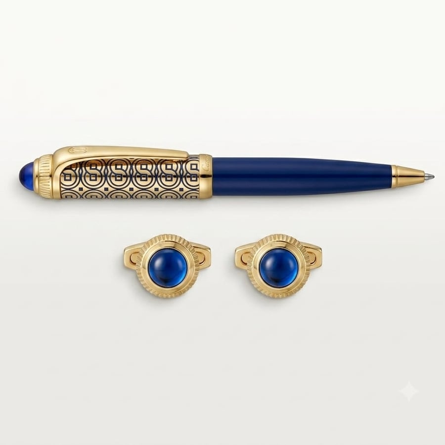 قلم كارتييه باشا (Cartier Pasha de Cartier).معا كبك