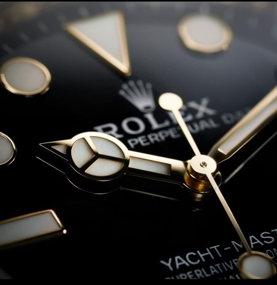 (ساعة رولكس يخت ماستر (Rolex Yacht-Master) – سوار أويستر فليكس أسود) بيانات المنتج الحقول المخصصة