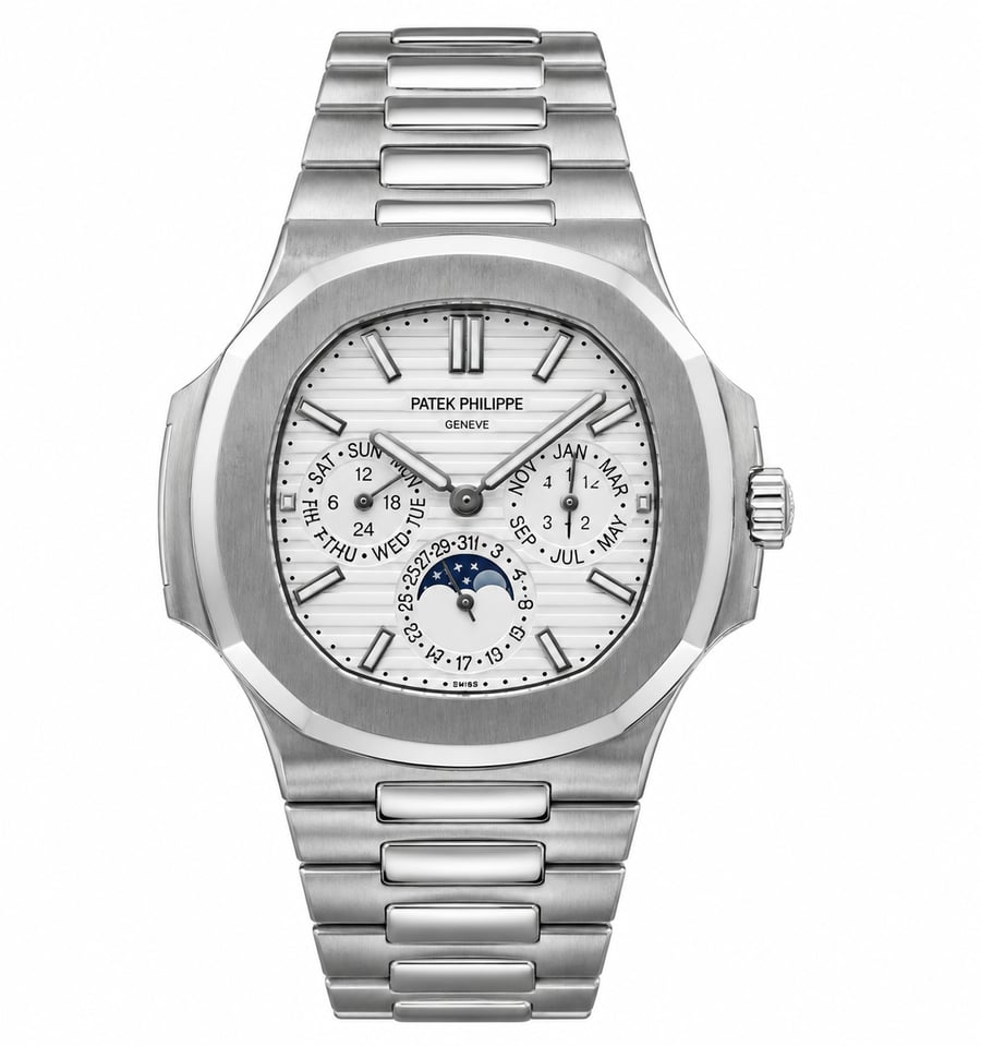 ساعة باتيك فيليب نوتيلوس (Patek Philippe Nautilus)