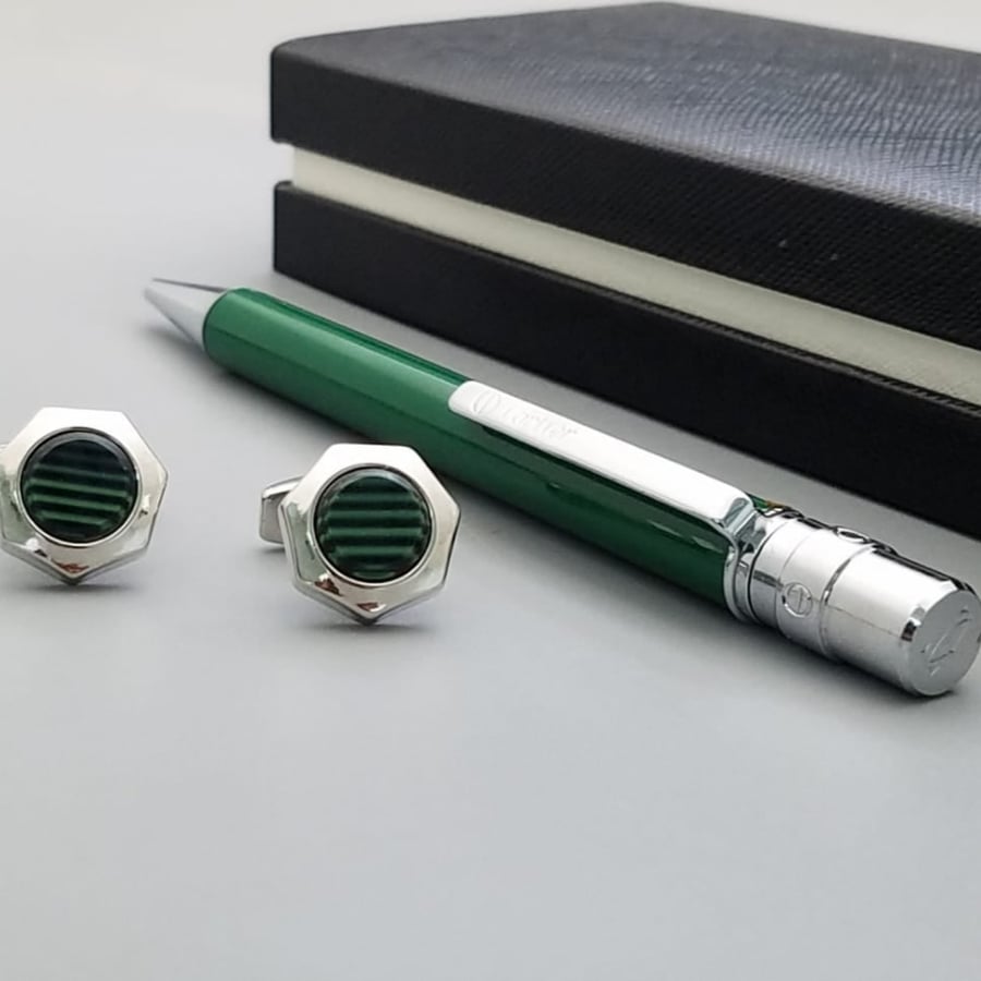 قلم كارتييه سانتوس ديلو (Cartier Santos de Cartier) معا كبك