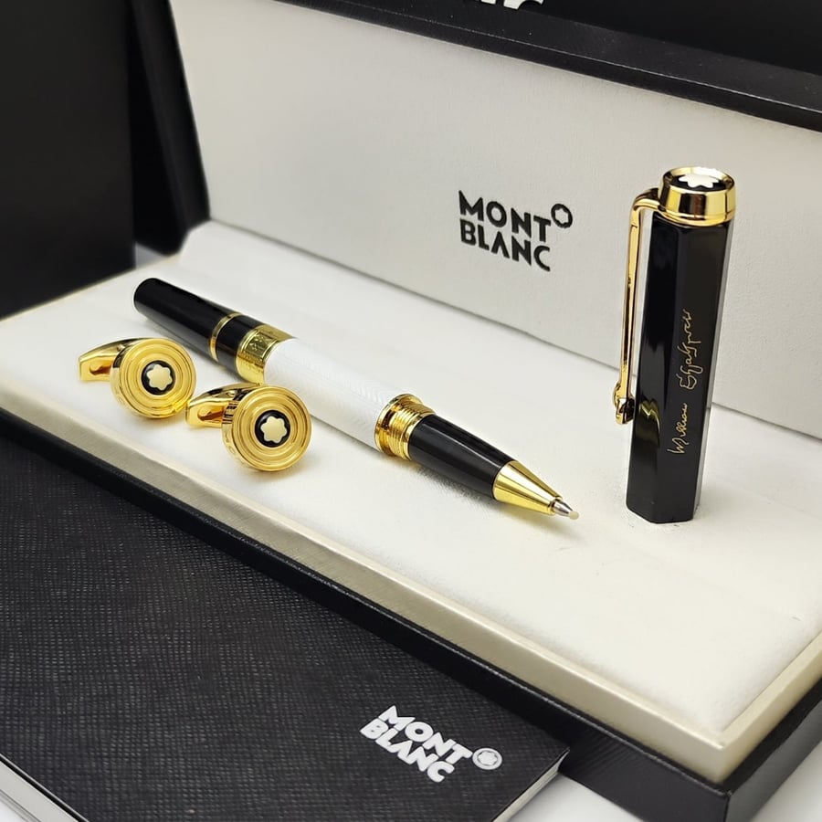 (قلم و كبك مونت بلانك فاخر ((Mont Blanc)))