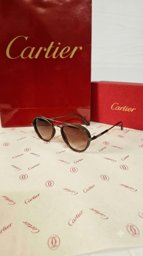 نظارة شمسية كارتييه سانتوس ديل أفياتور (Cartier Santos de Cartier Aviator)