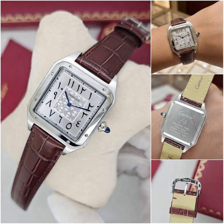 ساعة كارتييه سانتوس دومون الرجالية (Cartier Santos-Dumont)