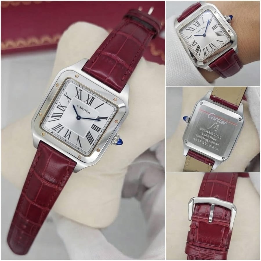 ساعة كارتييه سانتوس دومون الرجالية (Cartier Santos-Dumont)