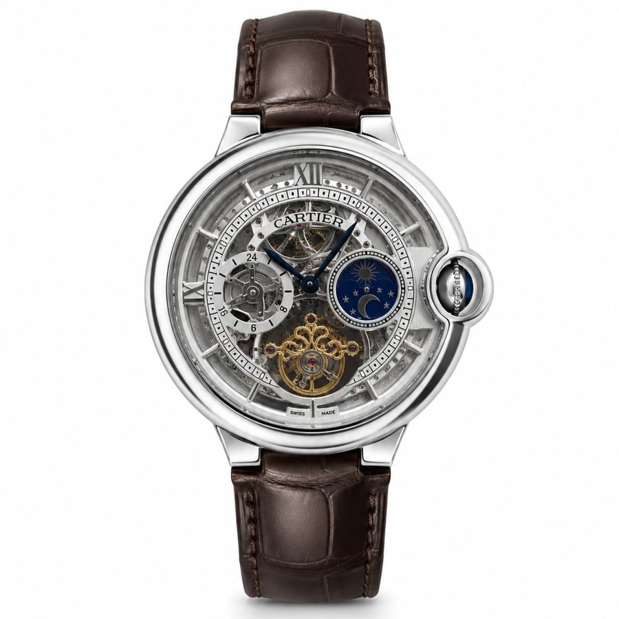 ساعة كارتير بالون ( Cartier Balloon Watch )اتوماتيك