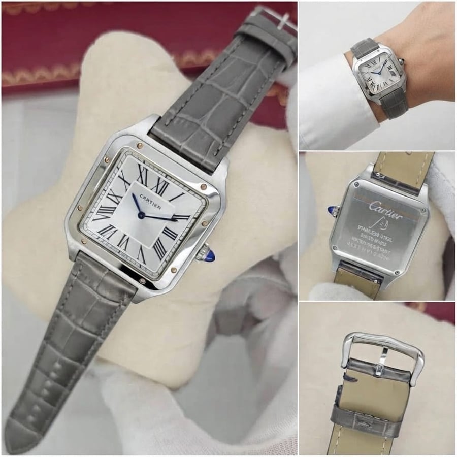 ساعة كارتييه سانتوس دومون الرجالية (Cartier Santos-Dumont)