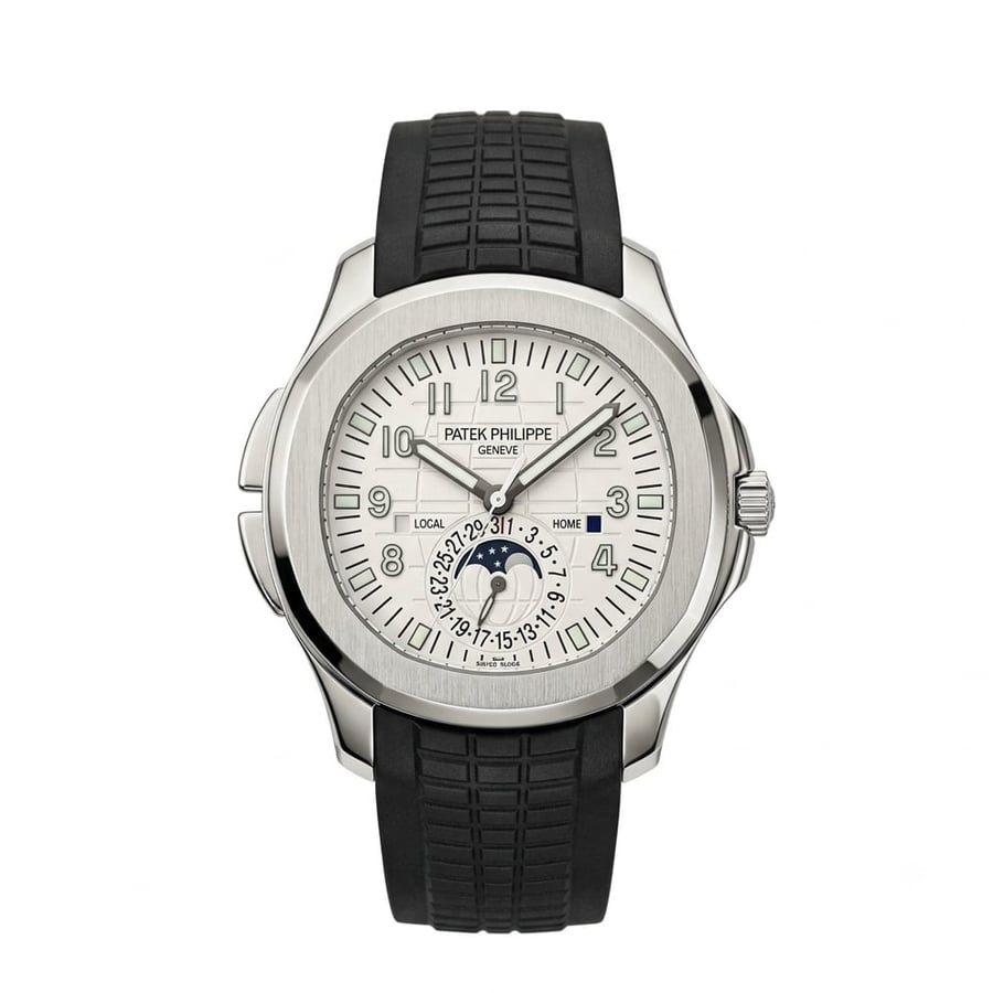 ساعة باتك فيليب أكوانوت ترافل تايم (Patek Philippe Aquanaut Travel Time)