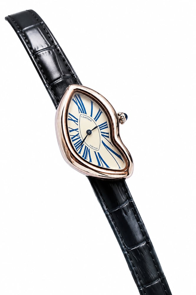 ساعة كارتير كراش (Cartier Crash)نسائية.