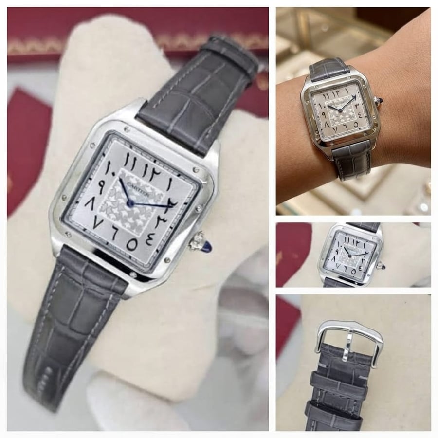 ساعة كارتييه سانتوس دومون الرجالية (Cartier Santos-Dumont)