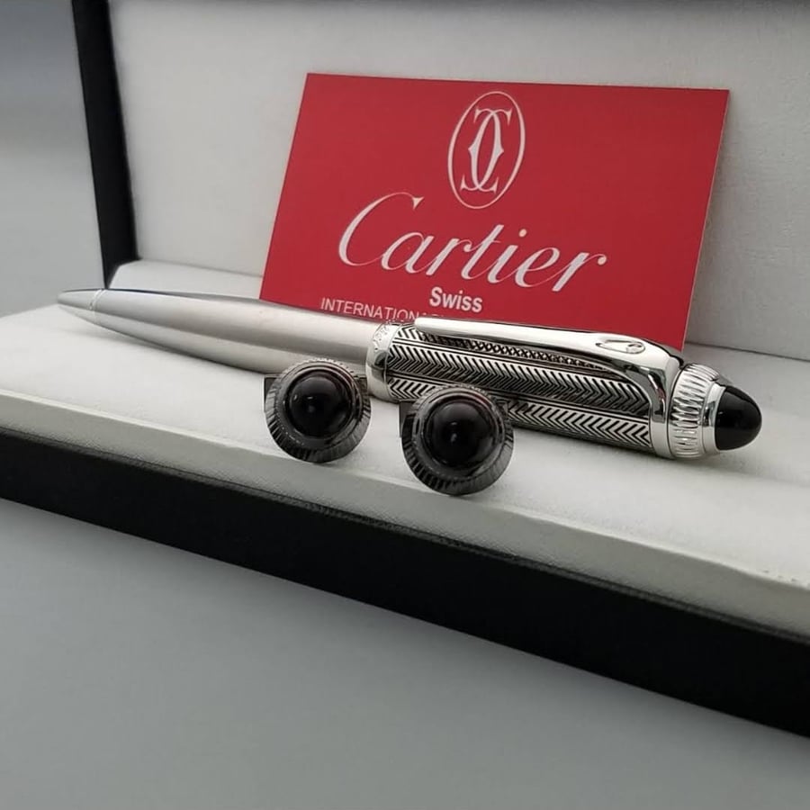 قلم كارتييه باشا (Cartier Pasha de Cartier).معا كبك