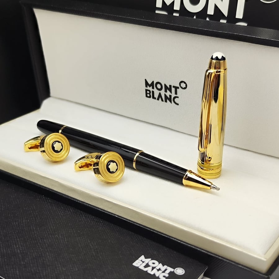 (قلم و كبك مونت بلانك فاخر ((Mont Blanc)))